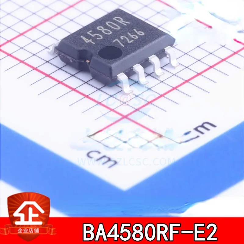 

10pcs New and original BA4580RF-E2 SOP-8 Low noise operational amplifier Applicable to audio sound BA4580RF-E2 SOP8 4580R