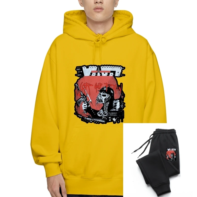 

S-3XL VOIVOD WAR AND PAIN'84 TECHNO THRASH DEATH METAL VENOM NEW BLACK T-Sweatshirt Hoodies Hot 2020 Summer Men Pullover Fashion