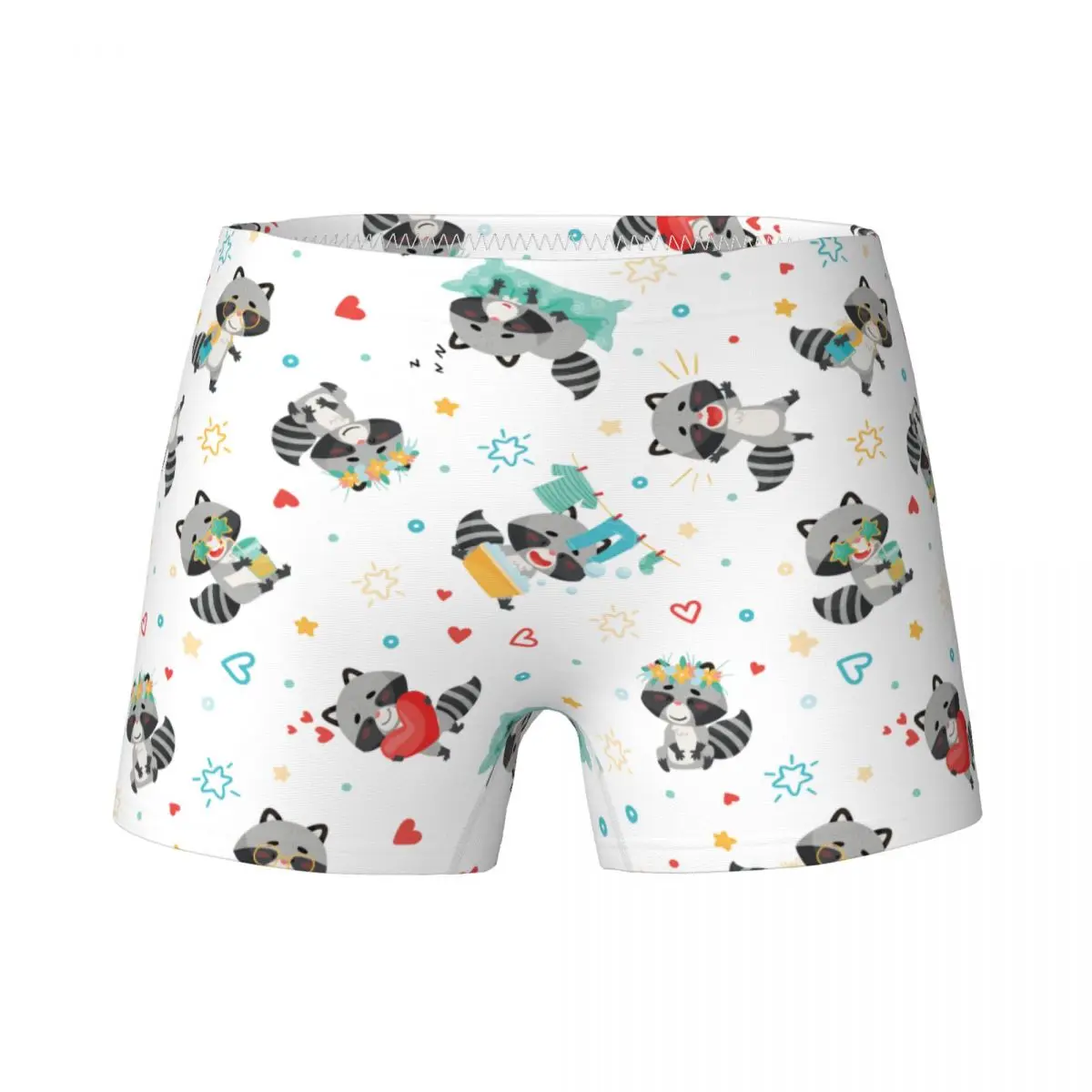 

Raccoon Cartoon Children's Girl Underwear Kids Pretty Boxers Briefs Cotton Teenagers Panties Cute Animal Underpants For 4-15Y