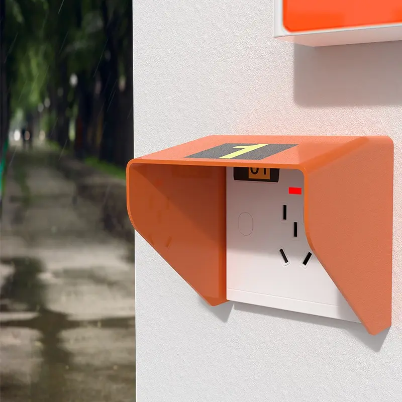 

Пластиковый защитный чехол для выключателя 86 типов, водонепроницаемый чехол для электрической розетки, источники питания, уличная Водонепроницаемая коробка