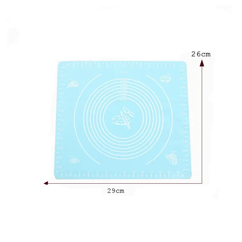 Кухонные аксессуары силиконовые коврики для выпечки лист теста пиццы