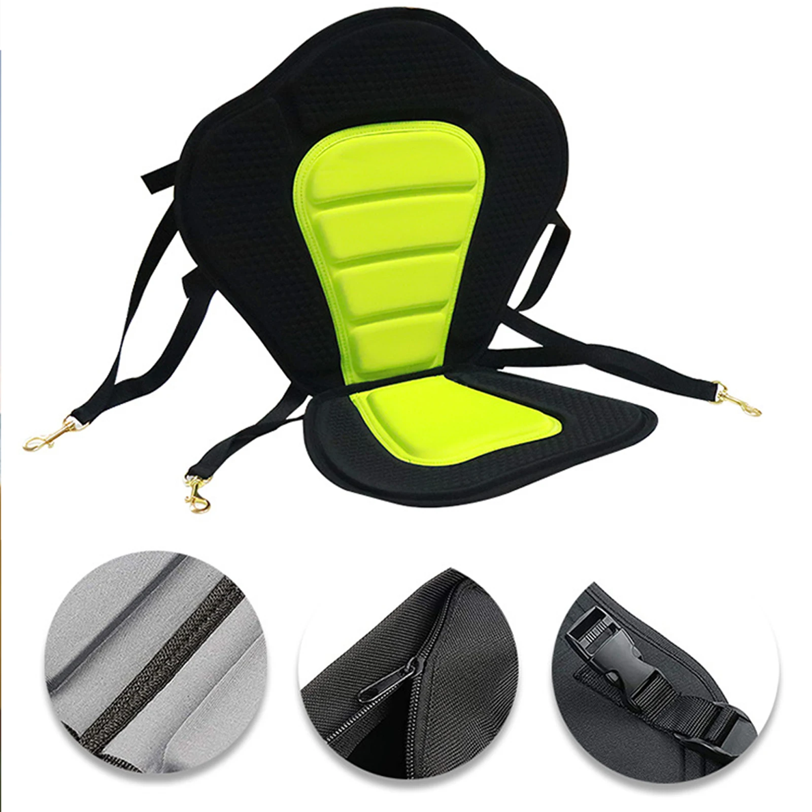 

Universal Padded Chair Seat Inflatable Stand Up Paddle Board Beach Surfboard Kayaks Boats Paddle Boards Equipment With D-rings