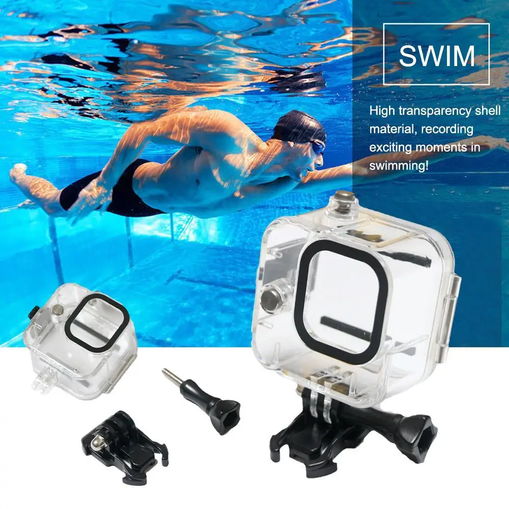 

Waterproof Case For Gopro Hero 11 Mini Black Dive House Sports Camera Diving Shell Filters Action Camera Accessories