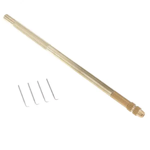 

3X медный крючок для бусин, Набор для изготовления кружева дредов