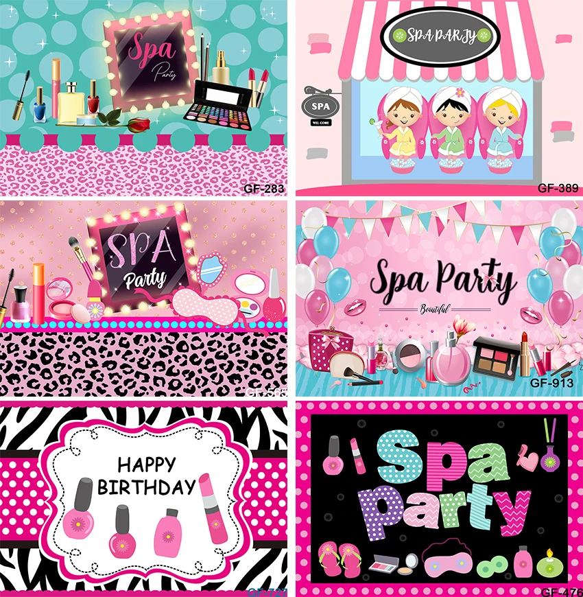 Фон для фотосъемки розовая Красота Косметика спа фотосессия украшения дня