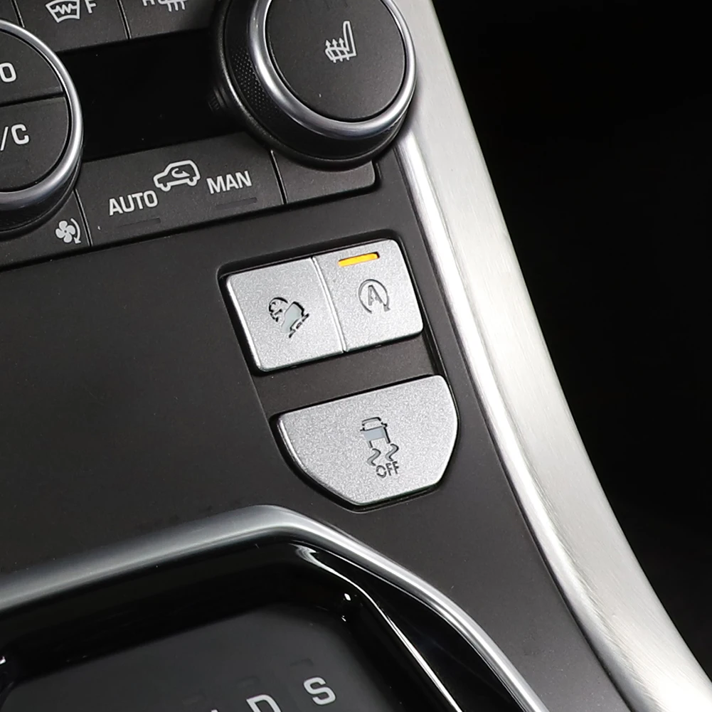 

3pcs Engine Start Stop Button Sticker Cover For Range-Rover Evoque 2016-2019 Stop Button Decal Kit