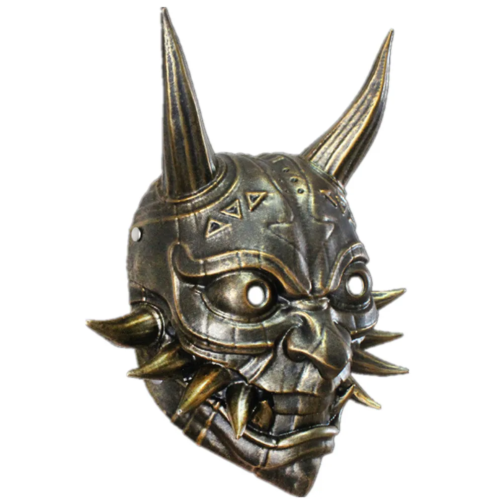 Маска с заклепками в стиле панк для Хэллоуина
