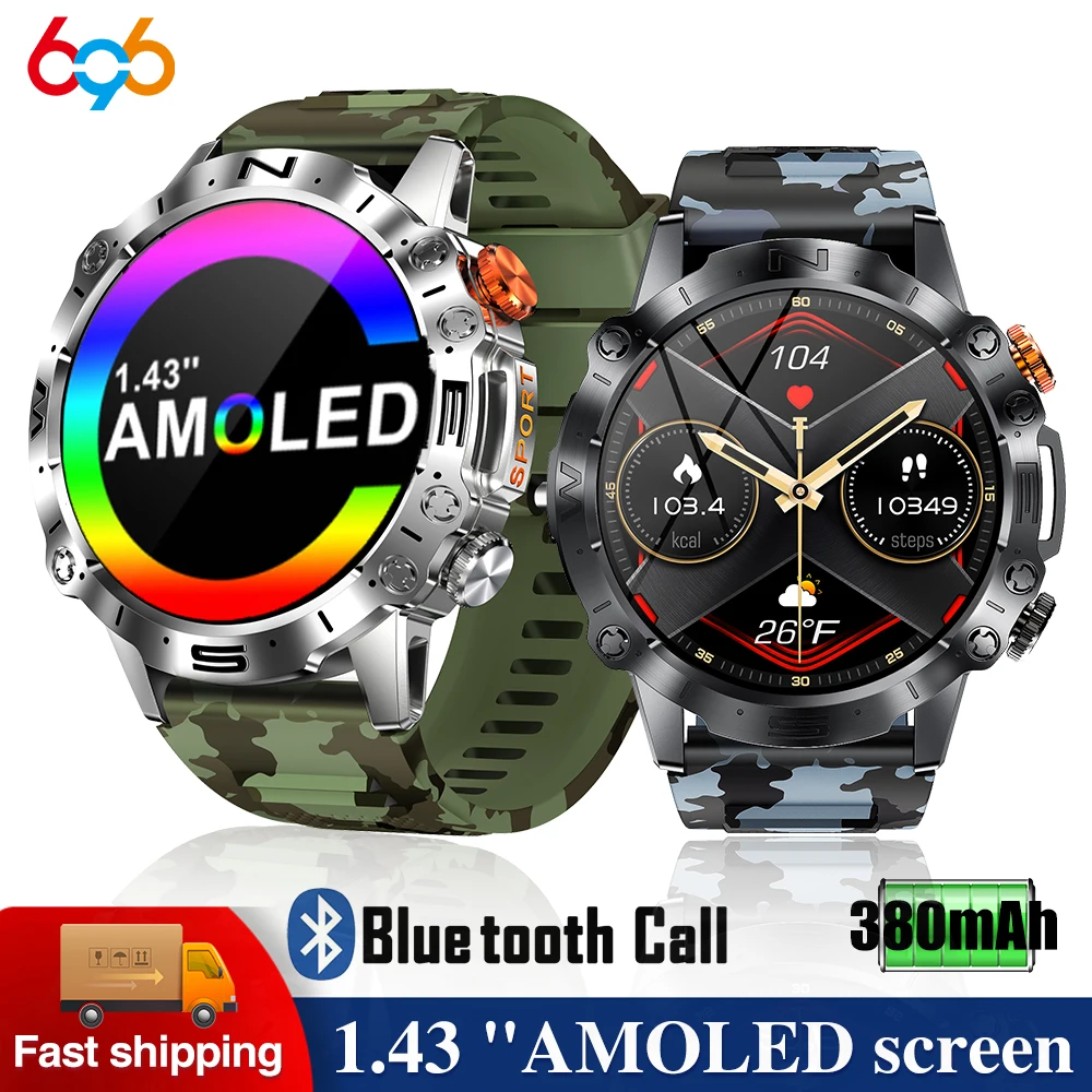 

Смарт-часы AMOLED 1,43 дюйма, 466*380 пикселей