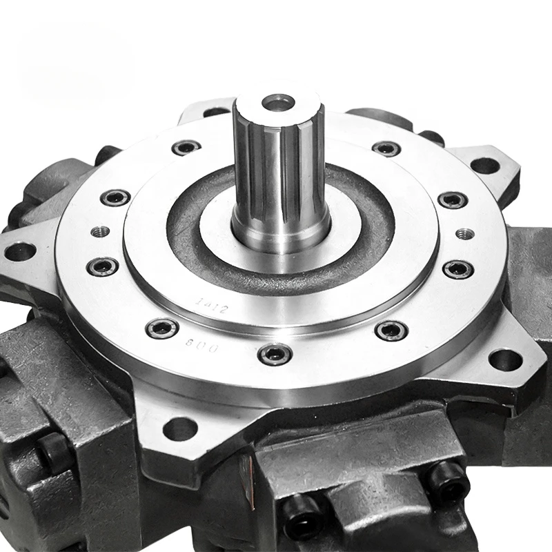 Стандартный 5-звездочный радиальный поршневой гидравлический двигатель серии NHM8