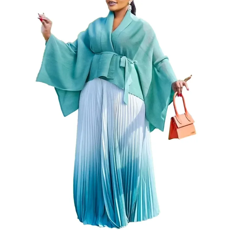 Dashiki Африканская одежда для женщин комплект из 2 предметов осень 2025 г. африканский