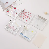 3 inch ins style photo album 50 pockets tulip cherry printing kpop card holder picture collect storage case photocard holder