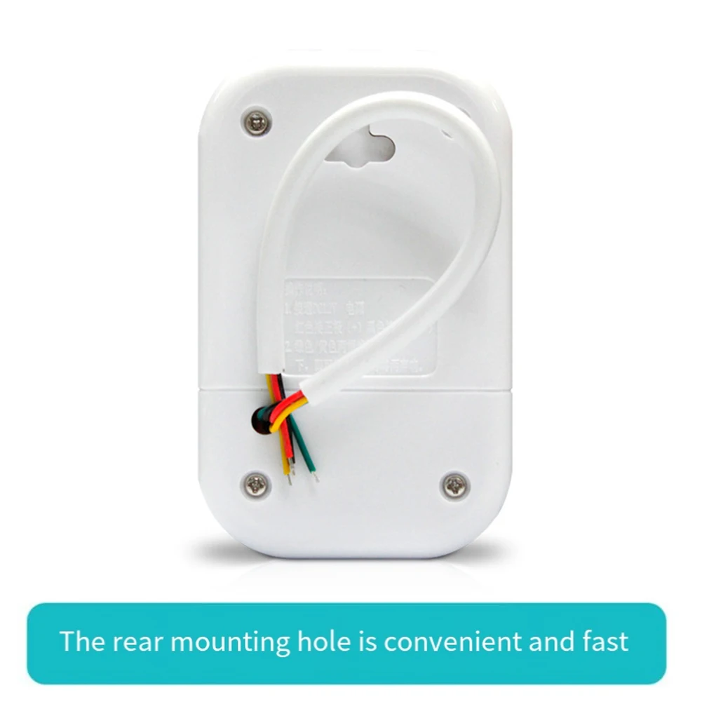 DC 12 В 20 мА 90 дБ настенный проводной дверной звонок система безопасности доступа