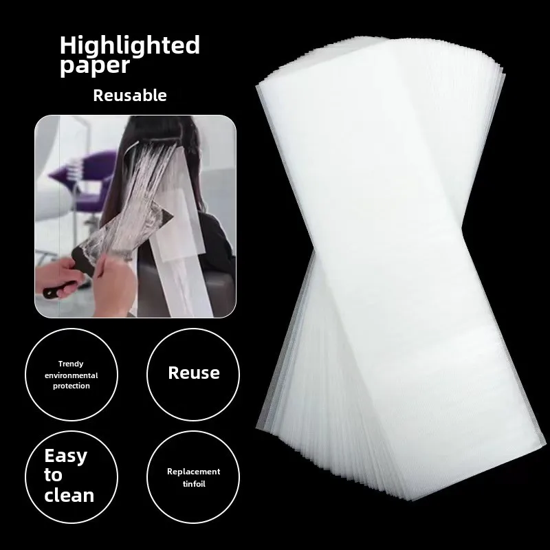 50 листов бумаги для краски волос многоразовая мелированная окраска