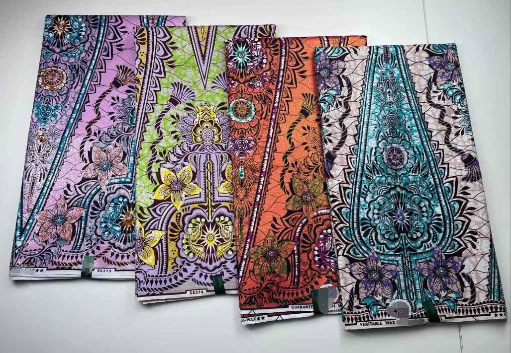 Настоящая Вощеная хлопчатобумажная ткань 2022 Высококачественная Золотая