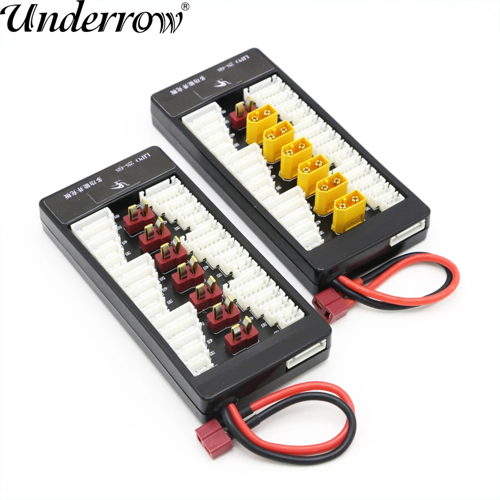 

Multi 2S-6S Lipo Parallel Balanced Charging Board XT60 Plug For RC Battery Charger B6AC A6 720i Parallel Charging Plate Board