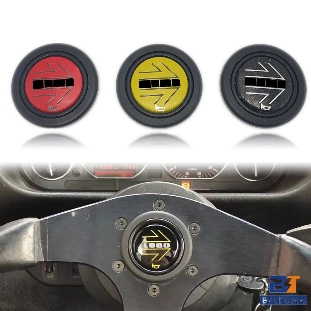 

ABS Steering Wheel Horn Button MO Racing Steering Wheel Button Button Cover Universal High Performance