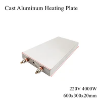 600*300mm Cast Aluminum Heating Plate High Temperature Flat Electric Band Heater Pad Mat Board Press Machine Extruder Laminator