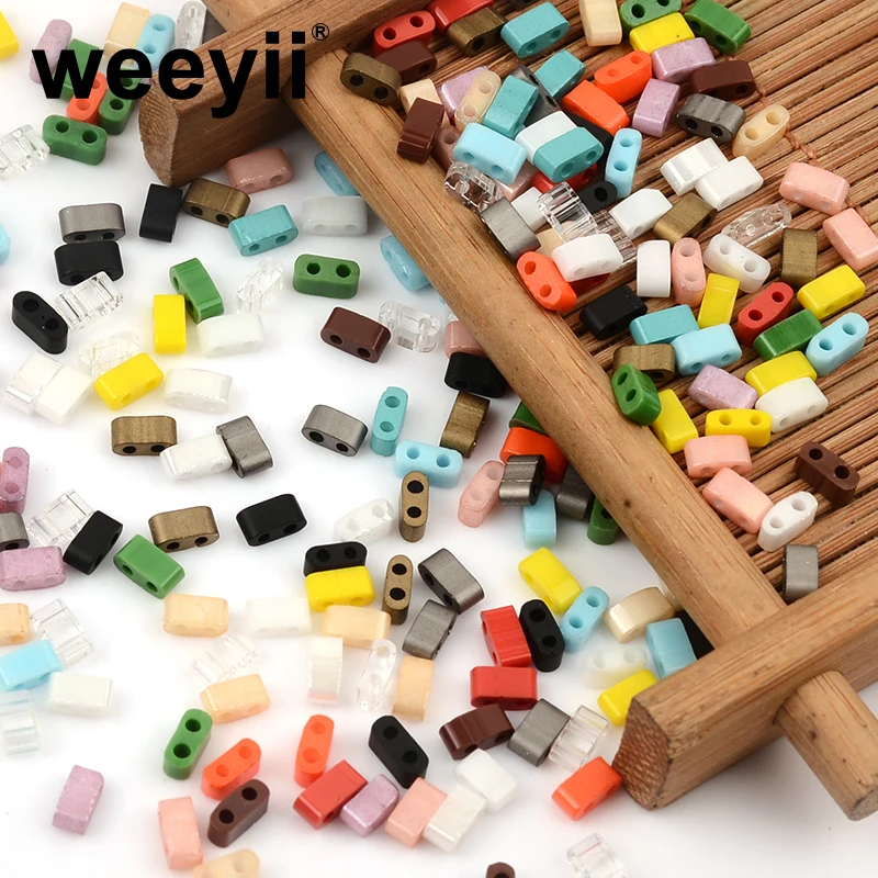 

5*2.5mm Czech Glass Beads for Jewelry Making Glass Spacer Seed Beads Small Glass Beads Spacer Loose Beads DIY