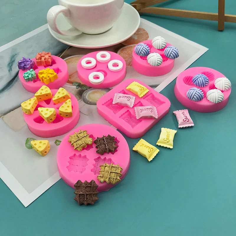

Food Grade Silicone Chocolate Mold Fondant Patisserie Candy Cake Candle Mould Decoration DIY Kitchen Cooking Baking Accessories