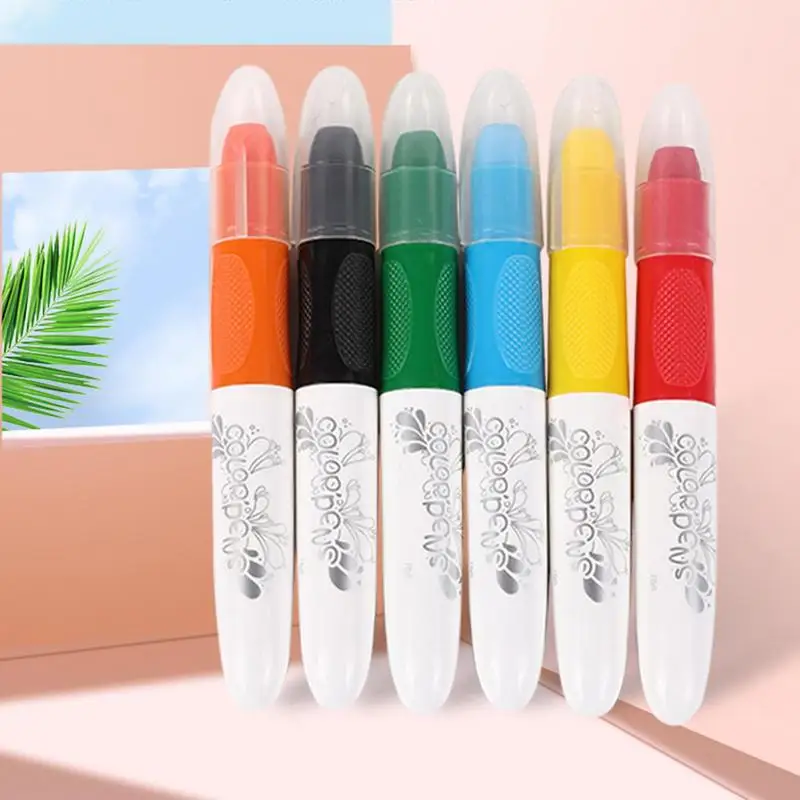 S Splicing Structure Face Paint Washable Diy Paint Set