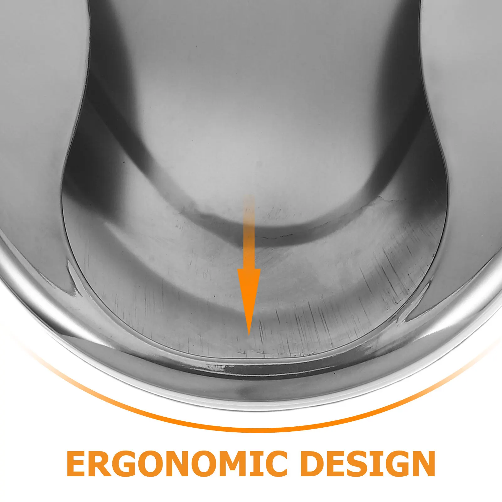 Фото Поднос-туалет из нержавеющей стали, эргономичный, легкий, для пожилых мужчин и женщин, лежачих больных, портативный, для больниц, дома и путешествий №2