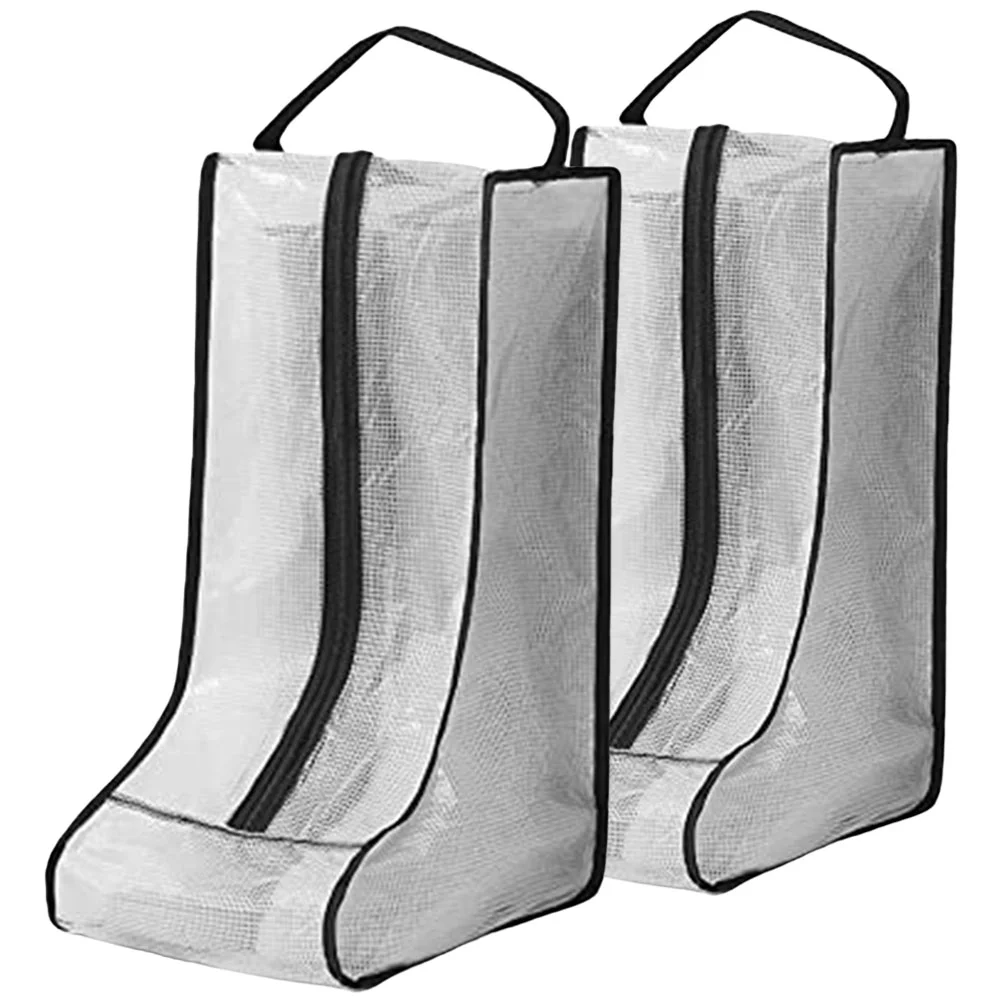 

Shoe Storage Travel Boots Pouch Zipper Holder Boot Case Portable Sneaker Organizer Multifunctional Sundries Handbag Tall