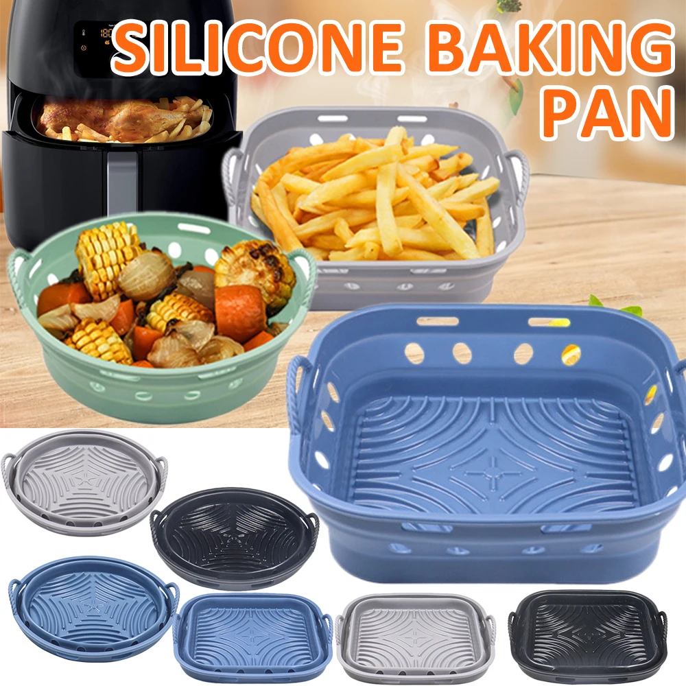

Repeatable Air Fried Pot Pad Silicone Modern Simplicity Convection Silicone Baking Tray Multi-functional Silicone Barbecue Pad
