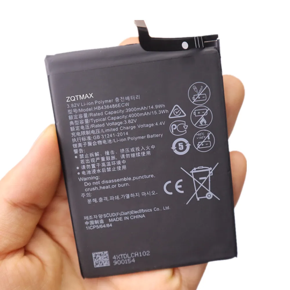 Аккумулятор HB436486ECW для Huawei Mate 10 / Pro /Mate 20 X P20 Honor view20 /Honor AL00 L09 L29 TL00