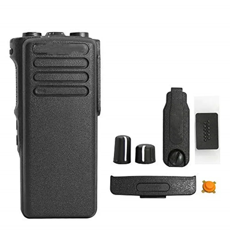 PMLN6111 Black Walkie Talkie Repair Front Case Housing Cover Kit For DP4400 XPR7350 XPR7380 DGP8050 DP4401 DGP5050 Radio