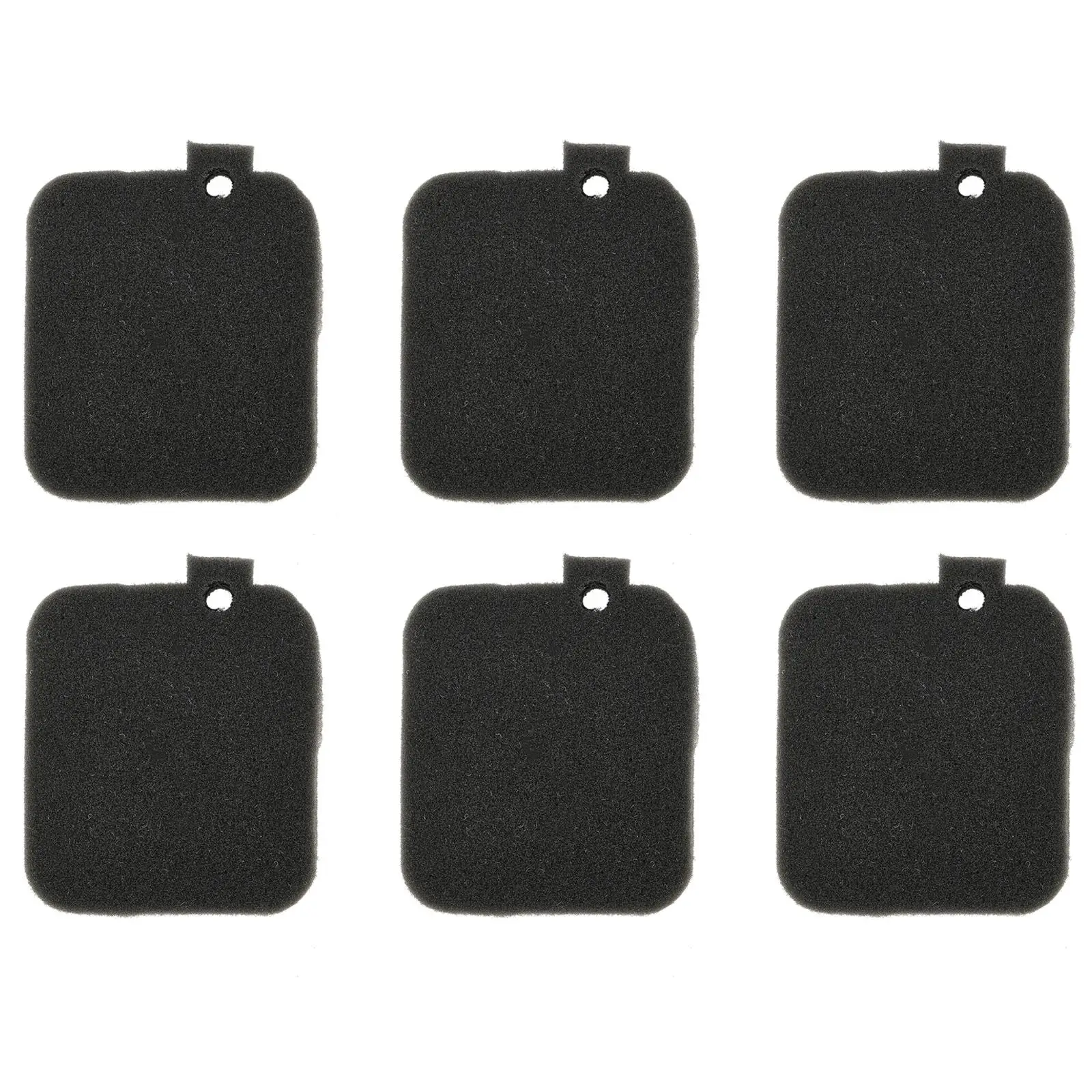 

Blower Part Air Filter 6pcs Grey Leaf Blowers Replacement Round Square Vacuum Parts Garden Yard #4229 120 1800