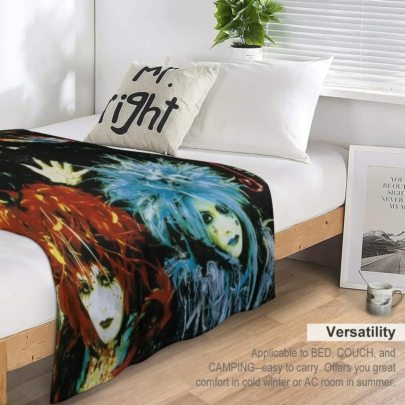 MALICE MIZER — изображение группы merveilles Era (Visual Kei J-rock Band с Gackt &amp Mana) Пледы Утяжеленные