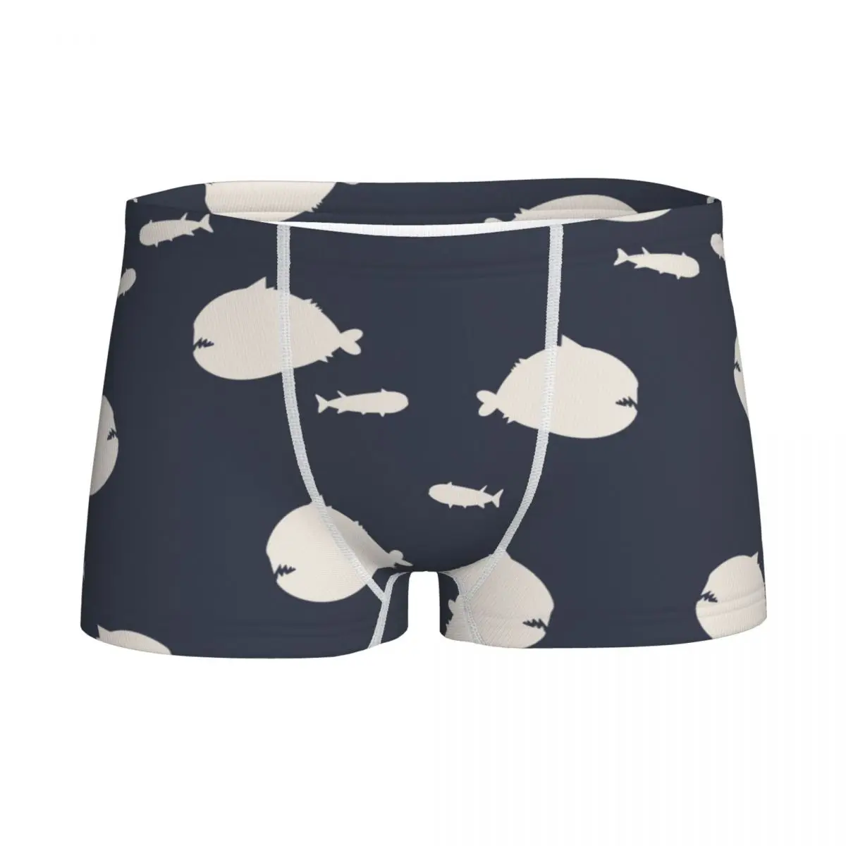 

Boys Strange Fish Boxers Cotton Young Underwear Children's Shorts Funny Teenagers Underpants