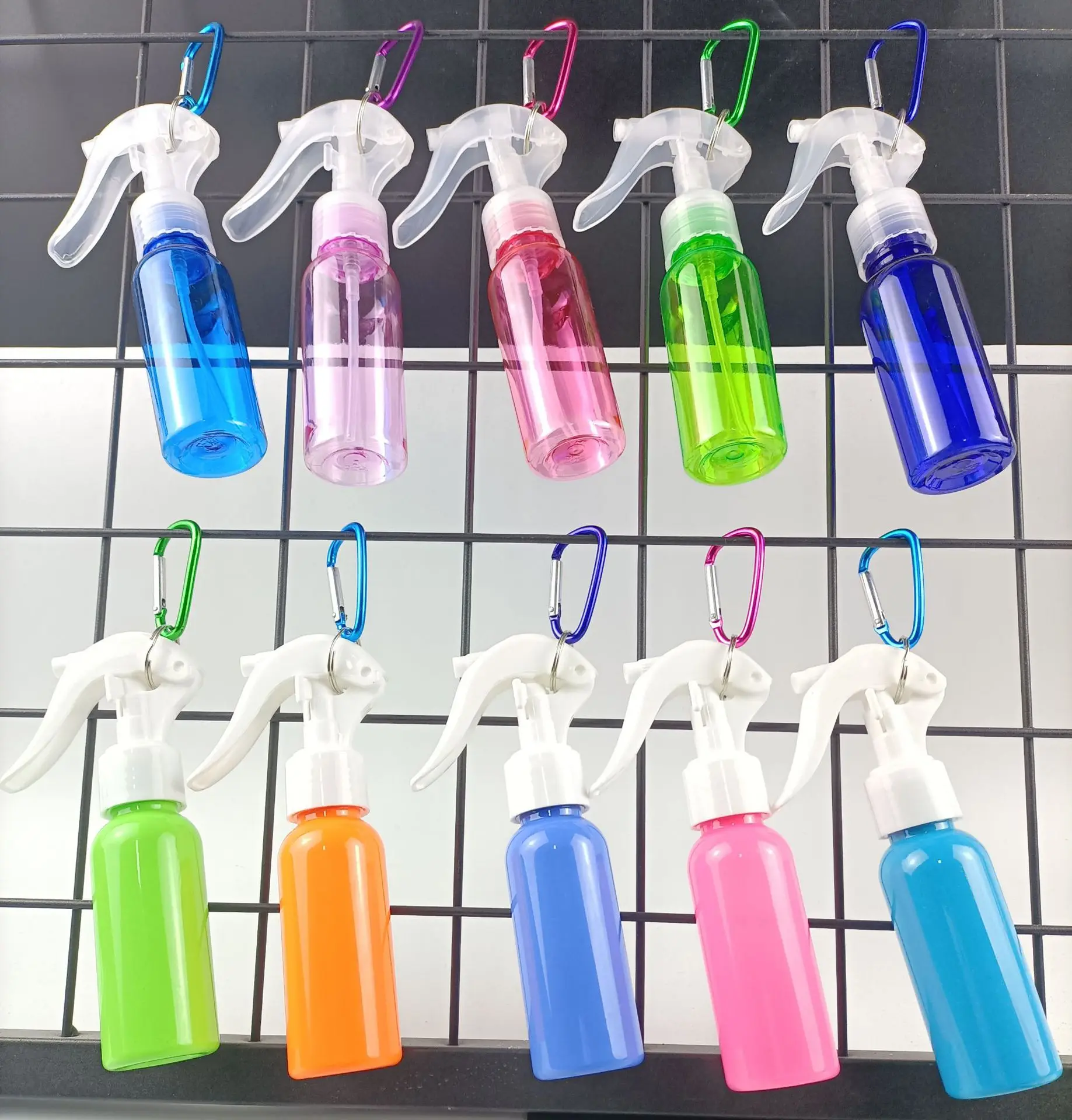 

60ml Mouse Spray Bottle Pet Plastic Bottle Skin Care Product Sub-Bottling Portable Refillable Container Makeup Moisture Atomizer