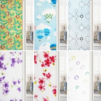 yajing window film frosted opaque glass film for window privacy vinyl self adhesive glass sticker home decor mixed color bedroom