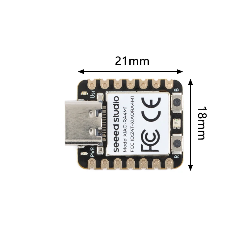 Seeed Studio XIAO RA4M1 32-битный Renesas для Arduino UNO IDE модуль макетной платы 256 КБ Flash 32 SRAM 8 EEPROM