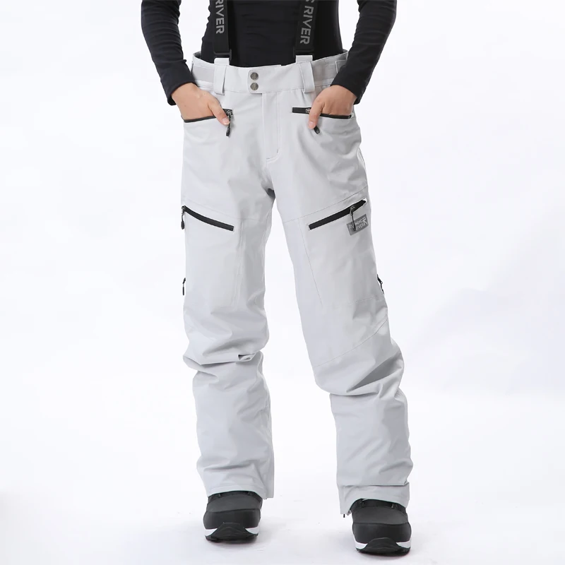 RUNNING RIVER Бренд Новые Зимние Тёплые Мужские Брюки Для Сноуборда С Мембраной