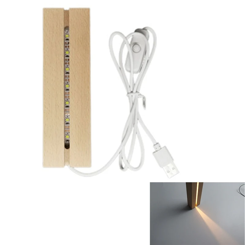 Прямоугольсветодиодный светодиодсветильник подставка для дисплея основание