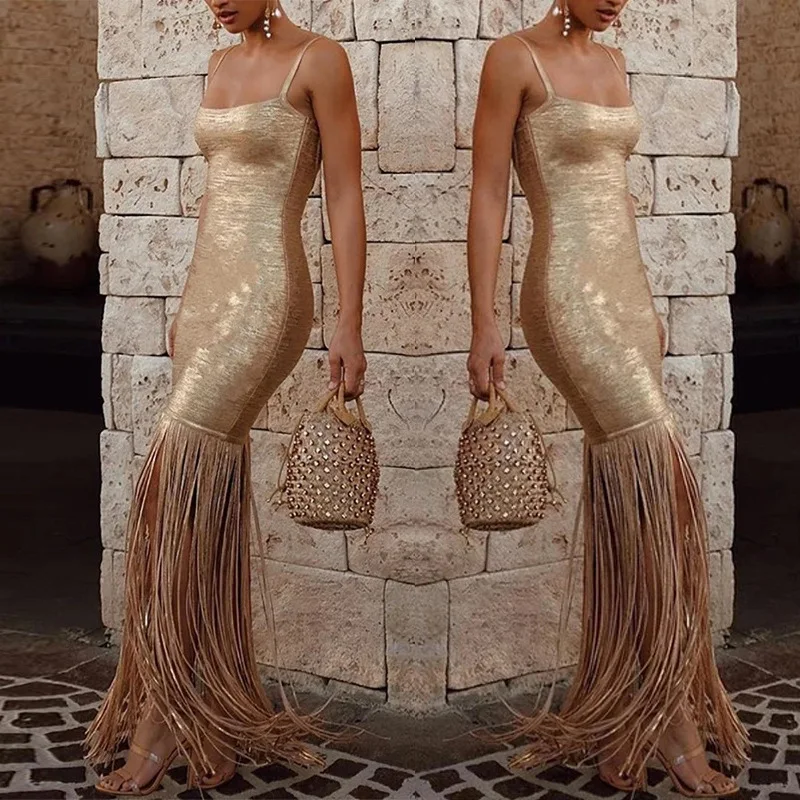

New Style Women's Dress Sexy Sling Tube Top Slim Dresses Ladies Long Skirt Elegant Evening Dress For Female vestidos de fiesta