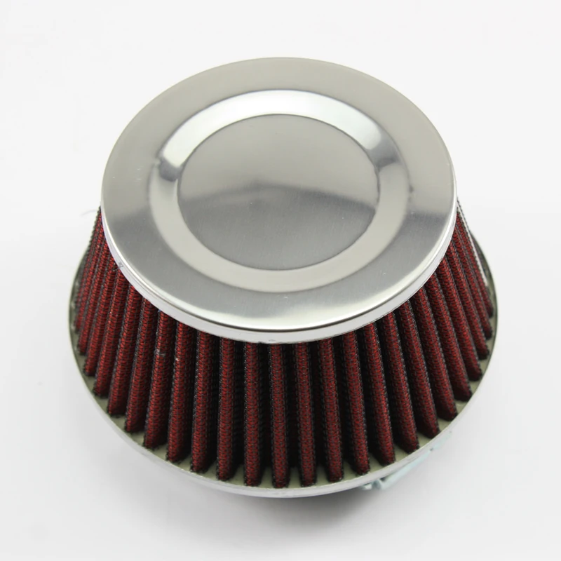 

Universal 76mm Mushroom Head Air Filter Round Cone Cleaner High Flow Intake Air Filters Replacement Automobile Parts Refitting