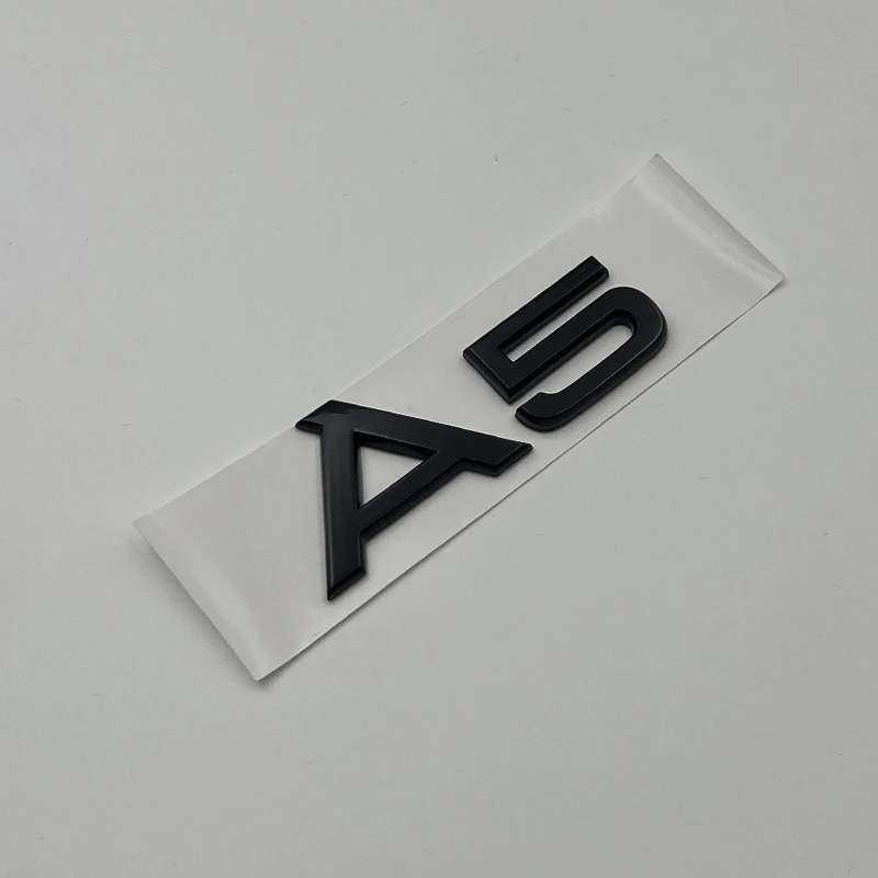 

3D ABS Хромированный Черный Логотип Эмблема Для A1 A2 A3 A4 A5 A6 A7 A8 Audi Наклейка На Багажник Автомобиля Имя Этикетка Нак...