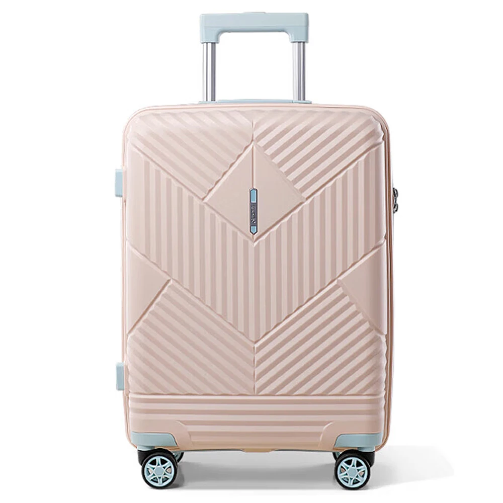 SUMMIT Luggage Hand Baggage with TSA-approved Lock and Mute Spinner Wheels 20in 24in 28in Carry on