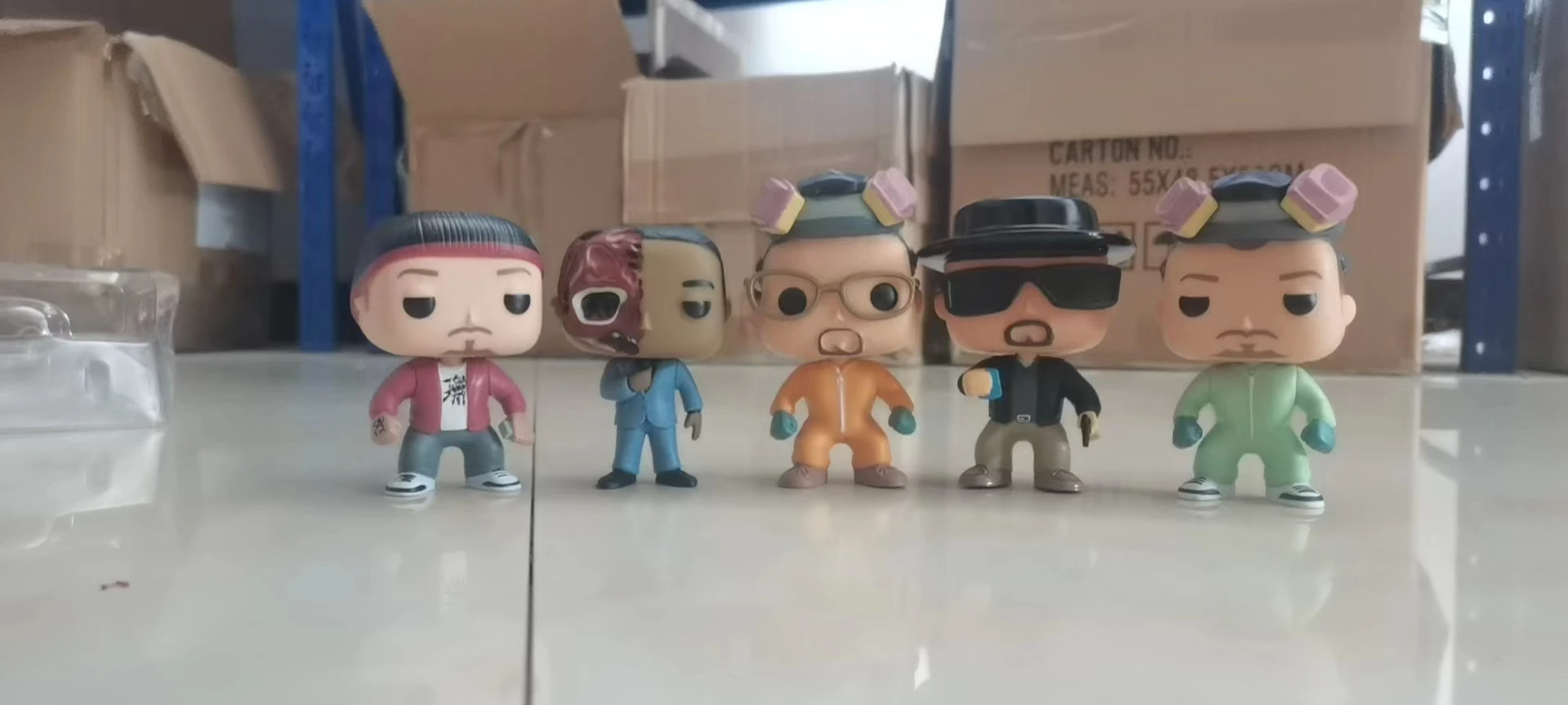 Коллекционные виниловые фигурки из игры во все тяжкие |