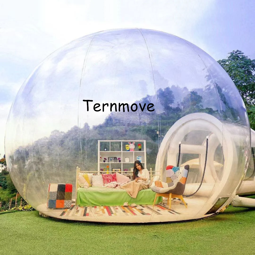 Прозрачная надувная палатка для кемпинга с пузырьками Лидер продаж новая