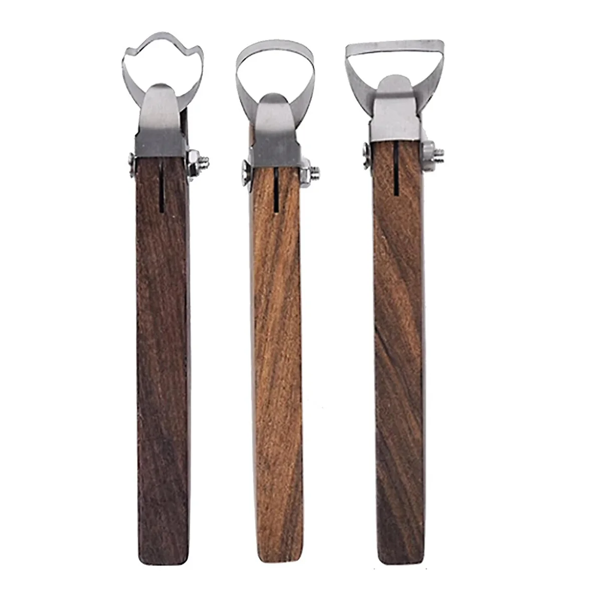 

3Pcs Sculpture Scraper Pottery Carving Tool Pottery Cup Handle Shape Tool Clay Extruder Tool Mug Handle Clay Cutter