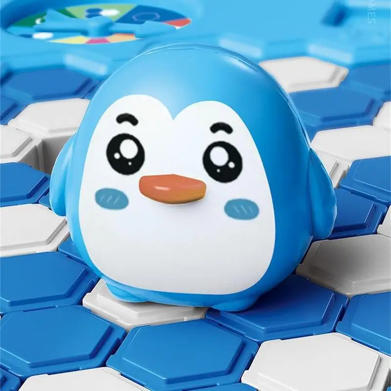 Трендовые детские игрушки игра в виде кубика льда с пингвином для родителей и