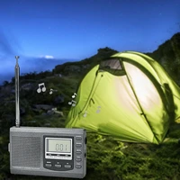 portable transistor radio amfm mini radio watch function aaa battery power emergency survival equipment for hiking jogging