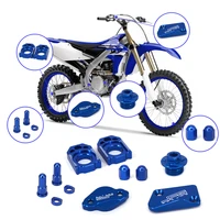 for yamaha yz wr 250f 250x 250r 450f yz250f yz450fmotorcycle cnc brake fluid reservoir cover axle block engine cover plugs set