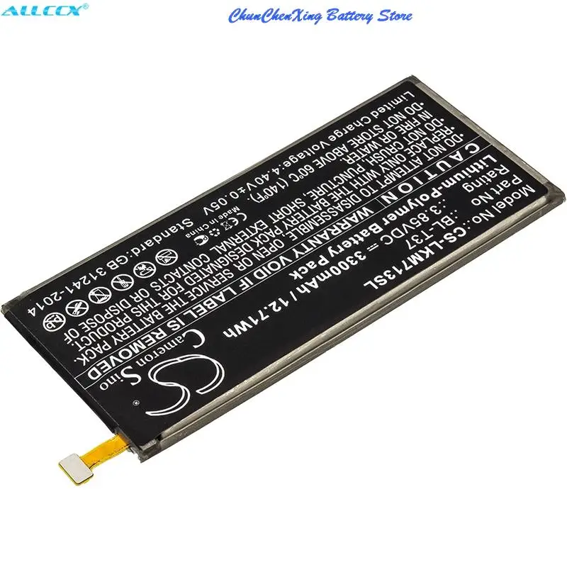 Аккумулятор Cameron Sino 3300 мАч BL-T37 для LG Q Note+ Stylus Alpha Plus Stylus+ L713DL Q710 Q8 2018 Stylo 4 Q815L