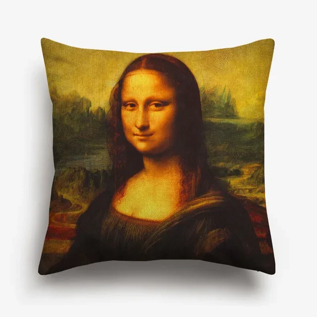 

Декоративная наволочка Mona Lisa Beethoven