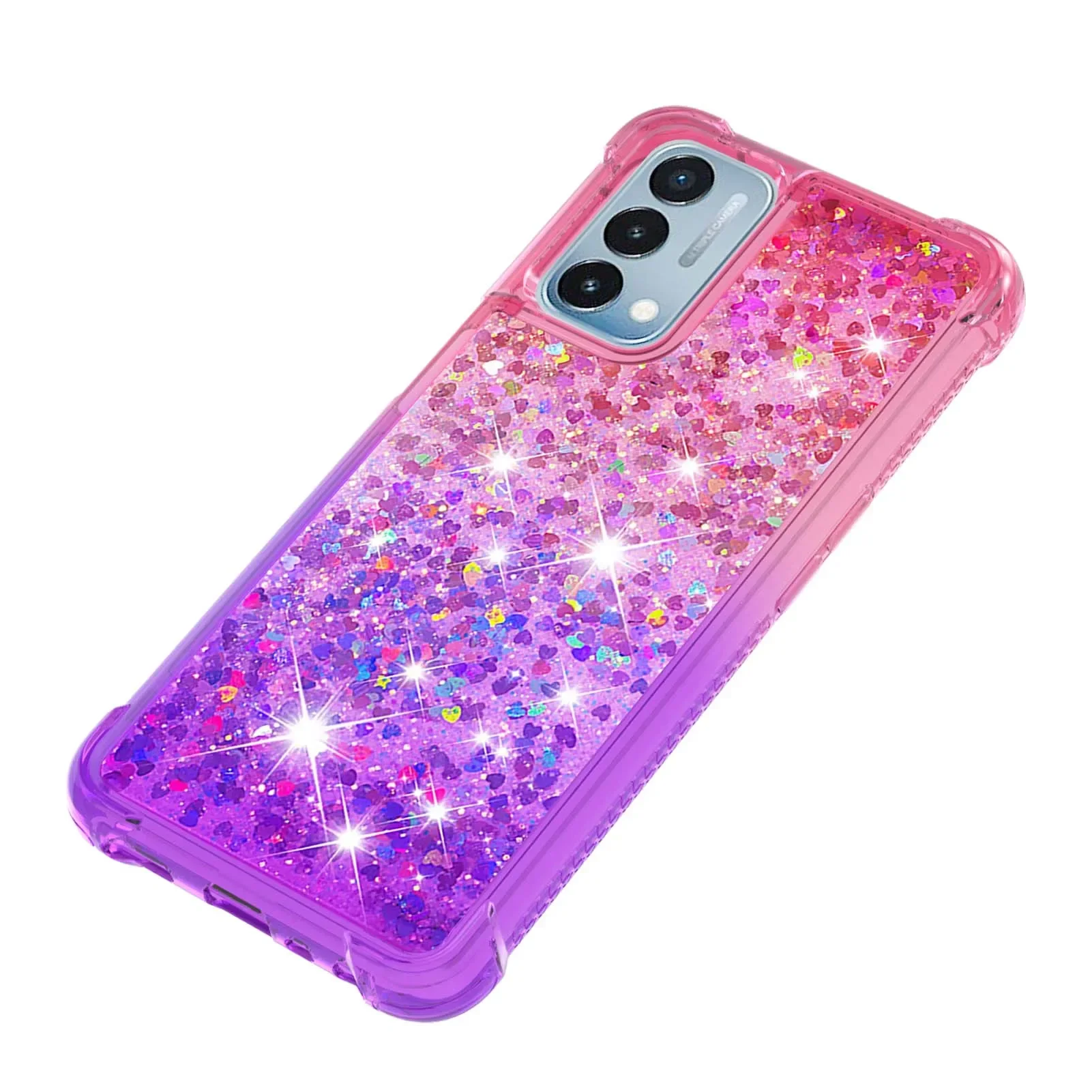 Глиттер с сыпучим песком для Realme Narzo 50 K10 чехол телефона OnePlus Nord N300 N200 OPPO A57 A54 A74 A93 5G